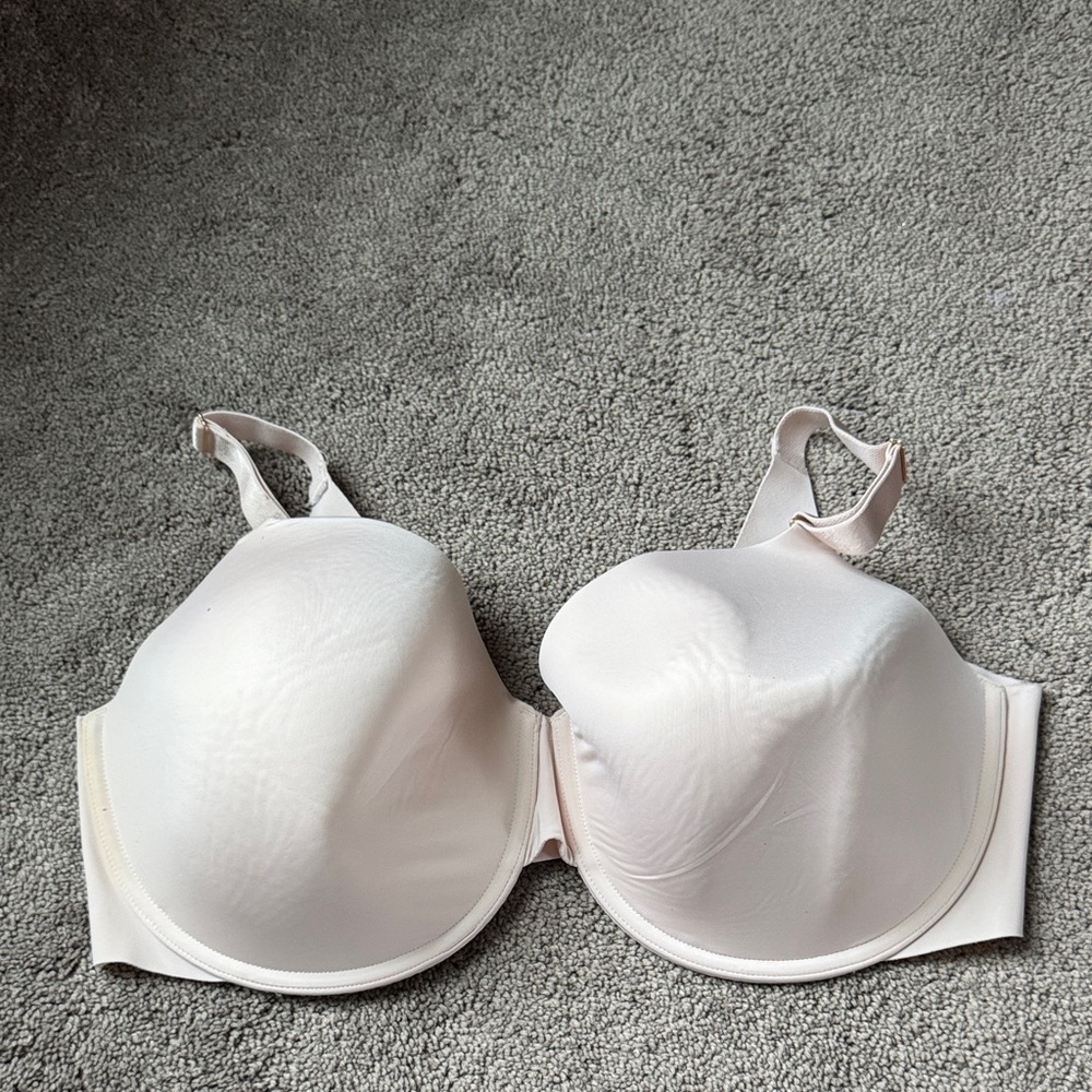 Soma Pale Pink Vanishing 360 Perfect Coverage Underwire Bra SIZE 40DDD